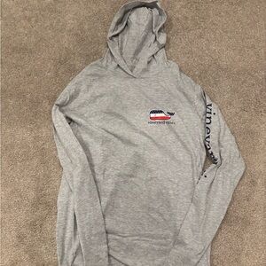Vineyard Vines Light Gray Hoodie for Men
